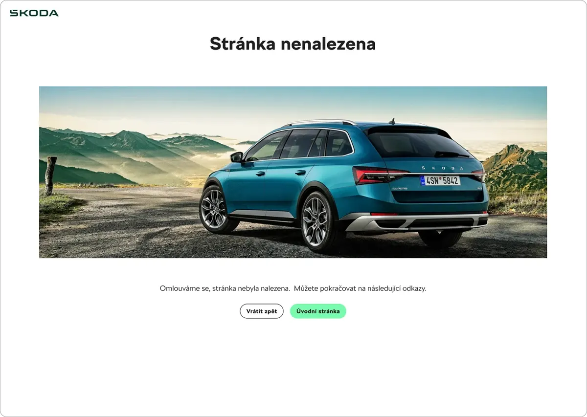 Škoda Auto — PPS G2 — screen z aplikace